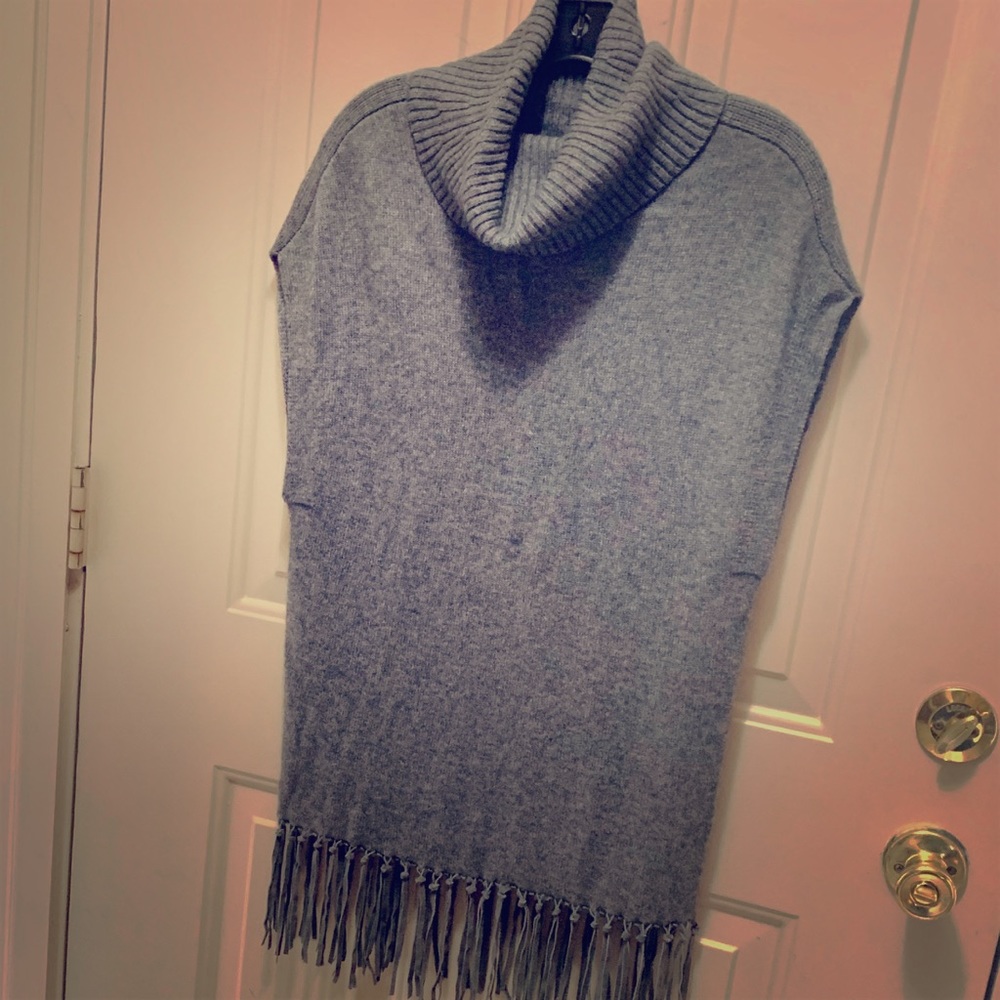 NWT Autumn Cashmere poncho sweater - Picture 1 of 6